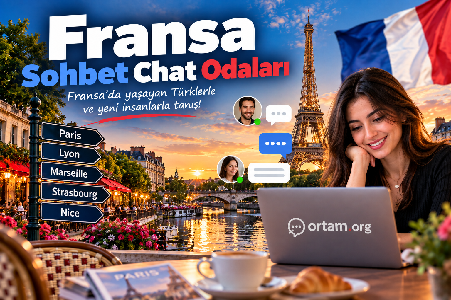 Fransa Sohbet Chat Odaları